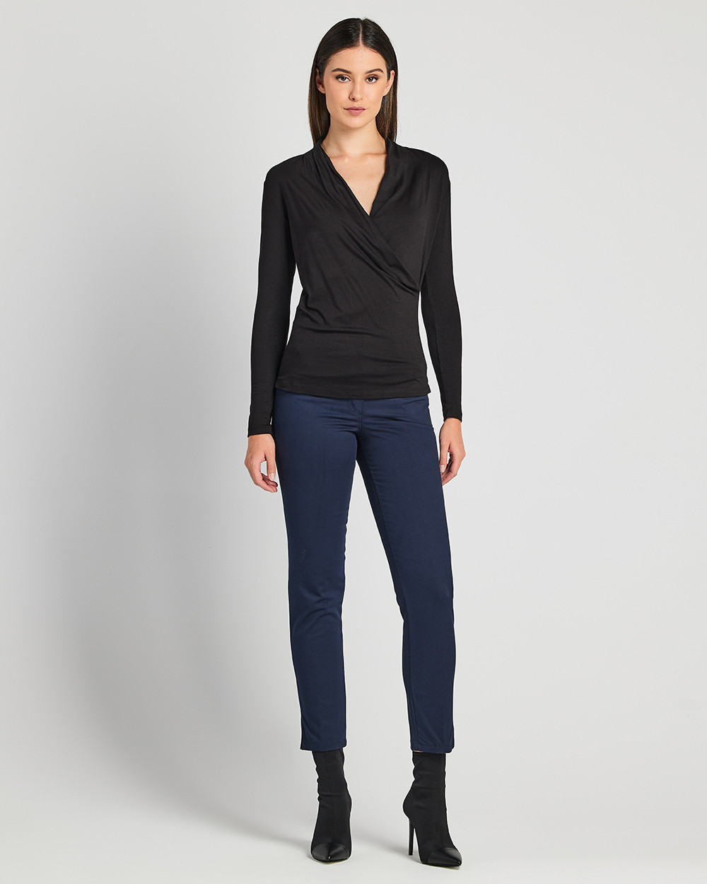 Παντελόνι καπαρντίνα πεντάτσεπο με μήκος 7/8