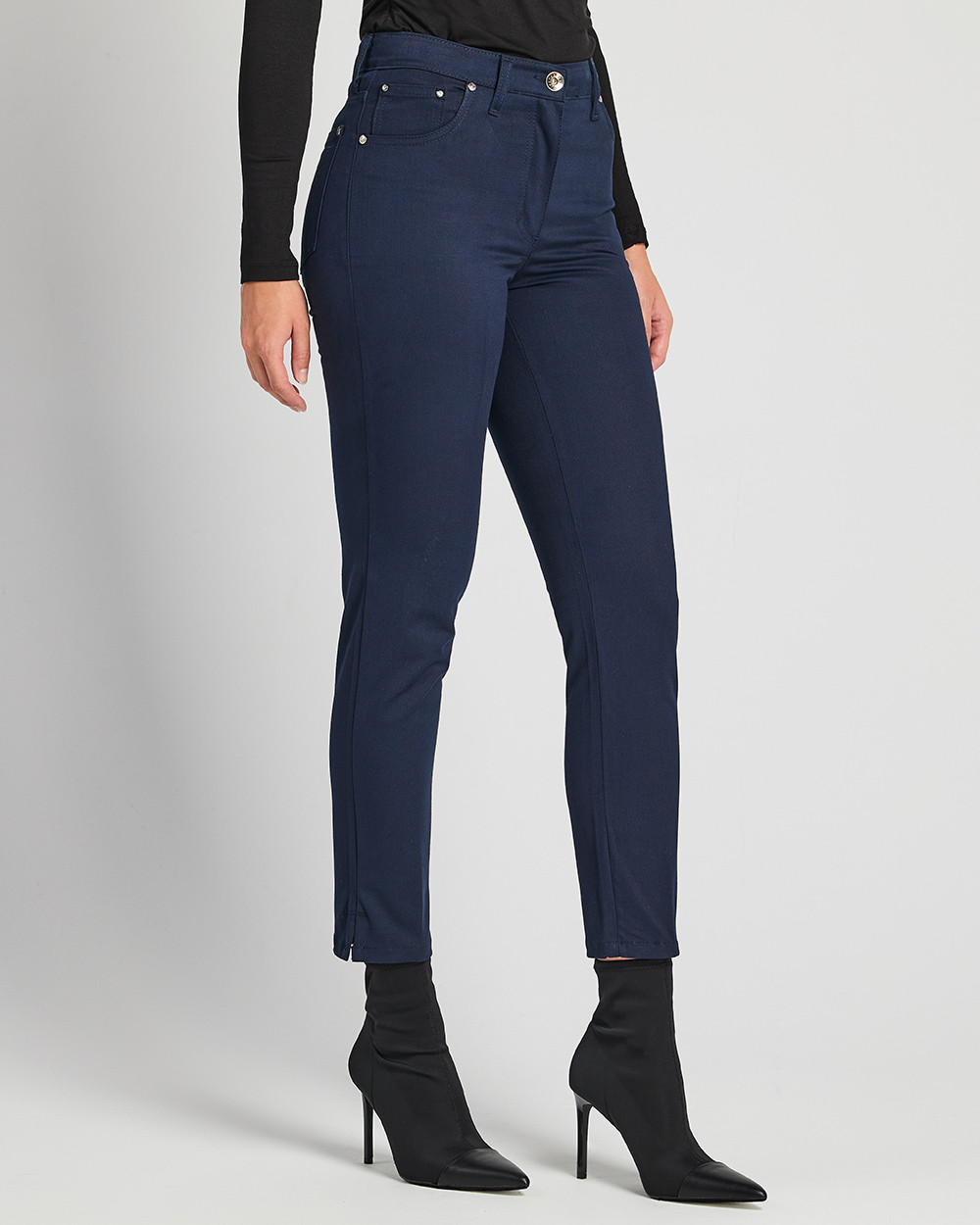 Παντελόνι καπαρντίνα πεντάτσεπο με μήκος 7/8