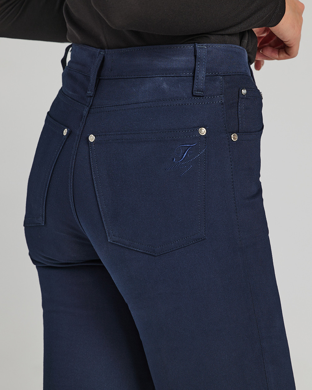 Παντελόνι καπαρντίνα πεντάτσεπο με μήκος 7/8