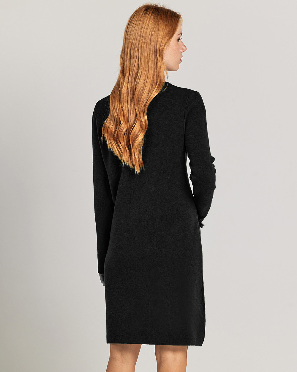 Φόρεμα πλεκτό με τσέπες