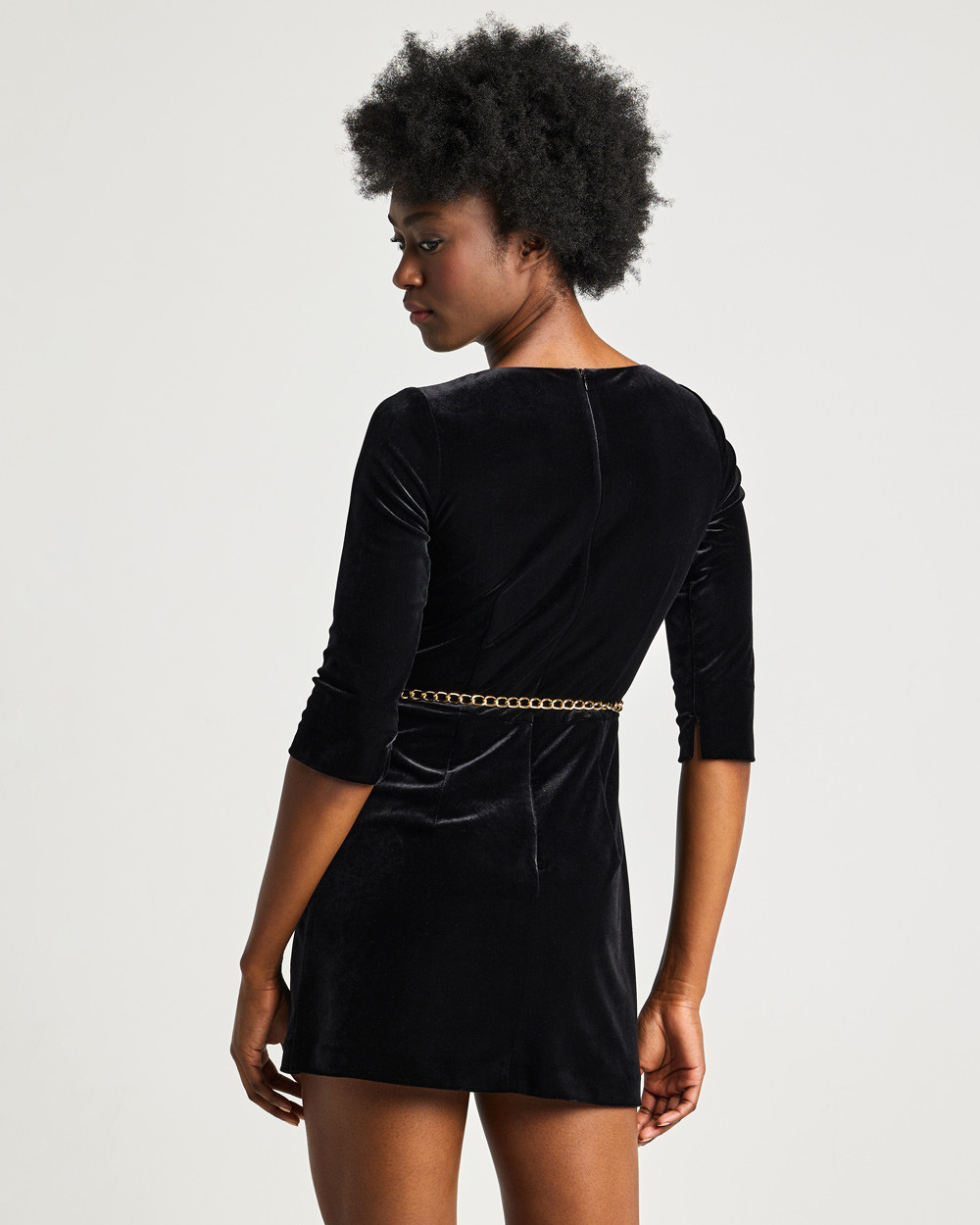 Φόρεμα βελούδο σε Α γραμμή