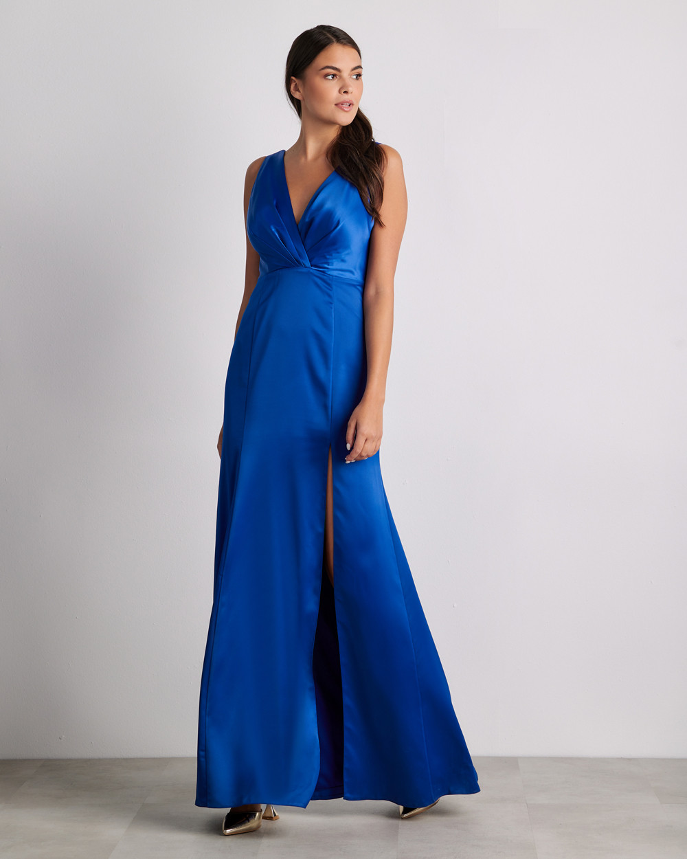 Φόρεμα maxi αμπιγιέ