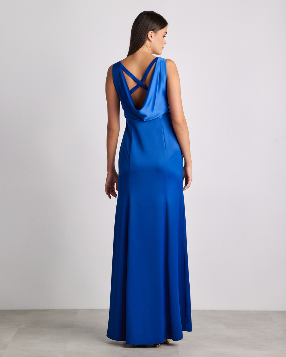 Φόρεμα maxi αμπιγιέ