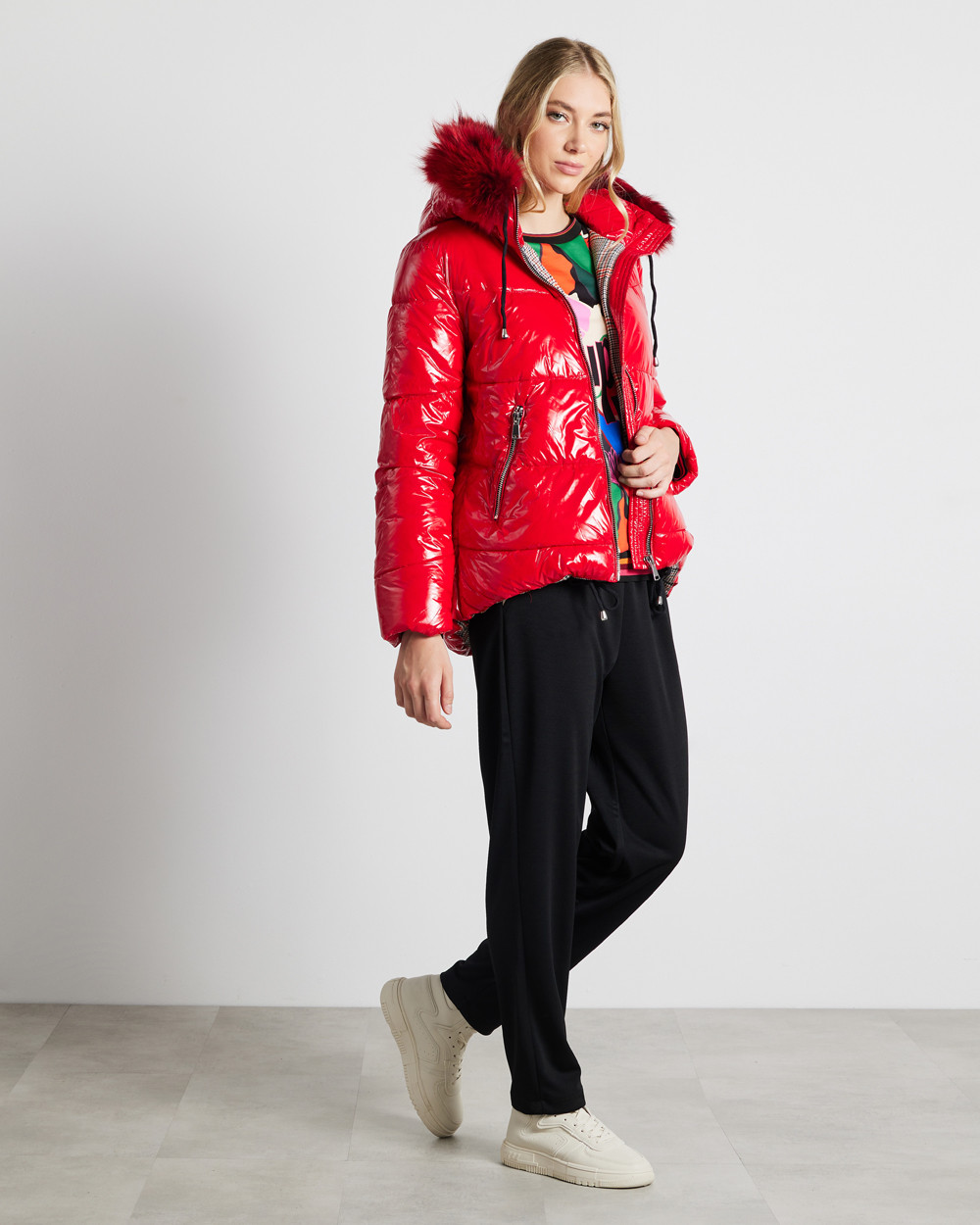 Μπουφάν με γούνα