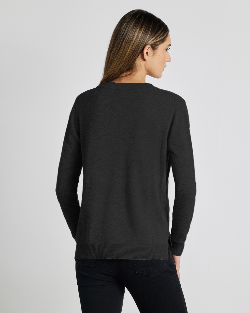 Πλεκτή ζακέτα με μαλλί