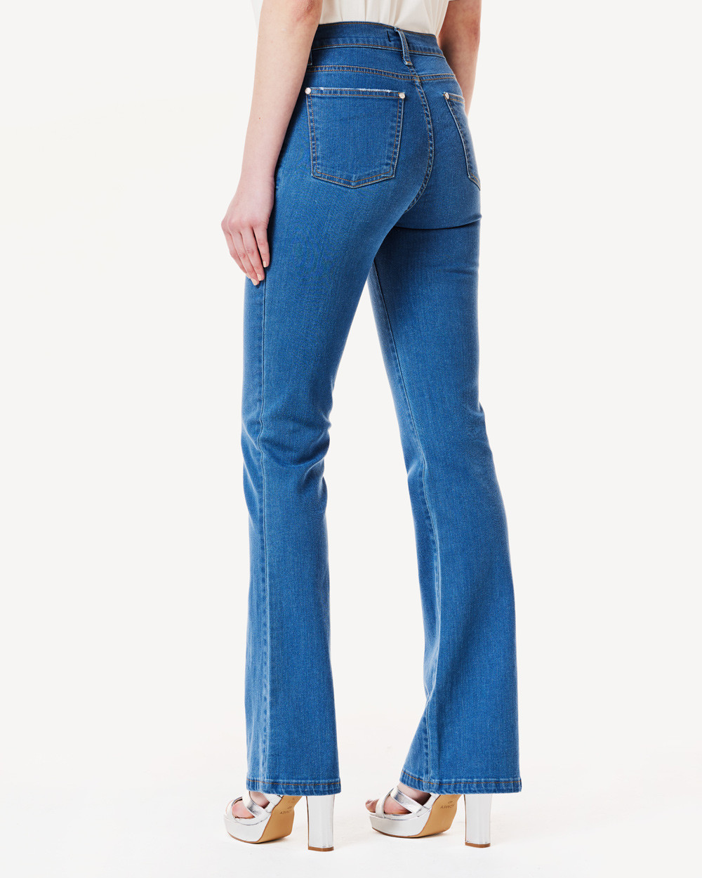 Παντελόνι denim καμπάνα