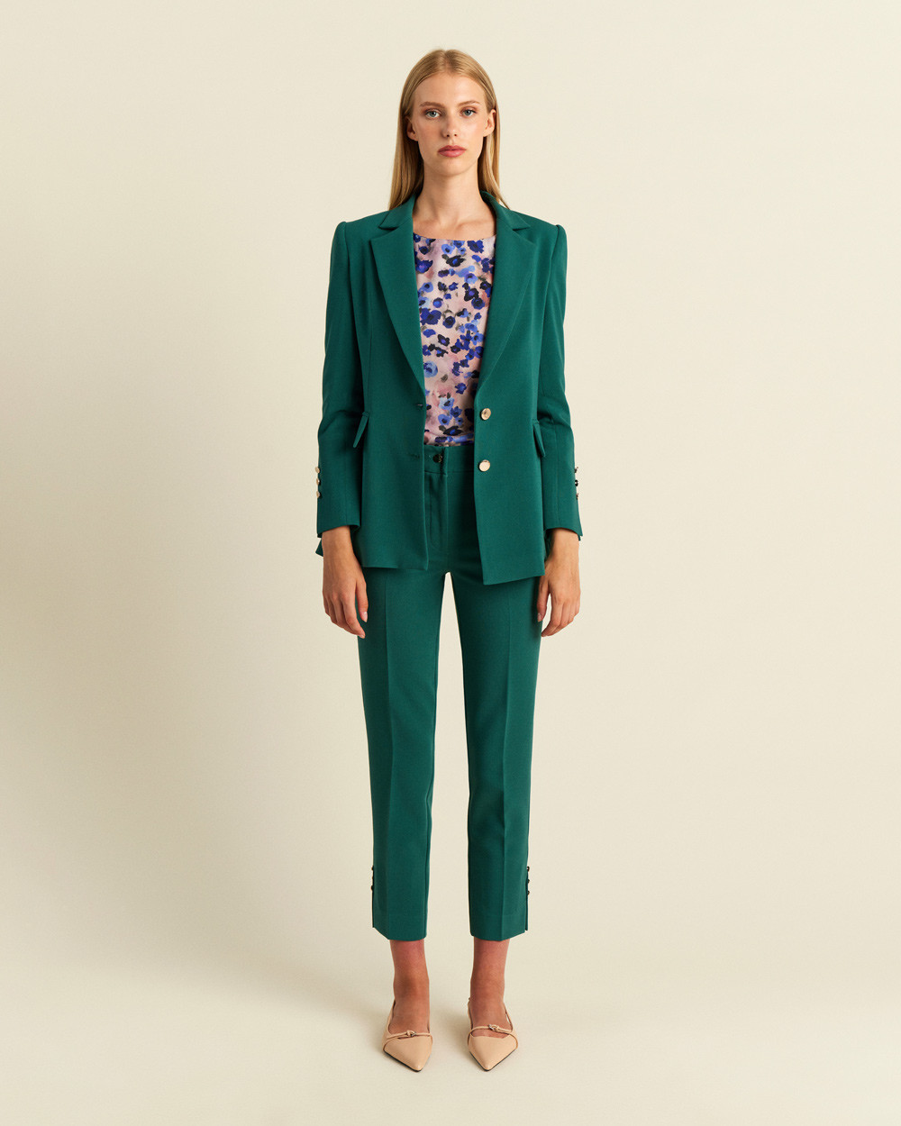 Παντελόνι κρεπ στενό