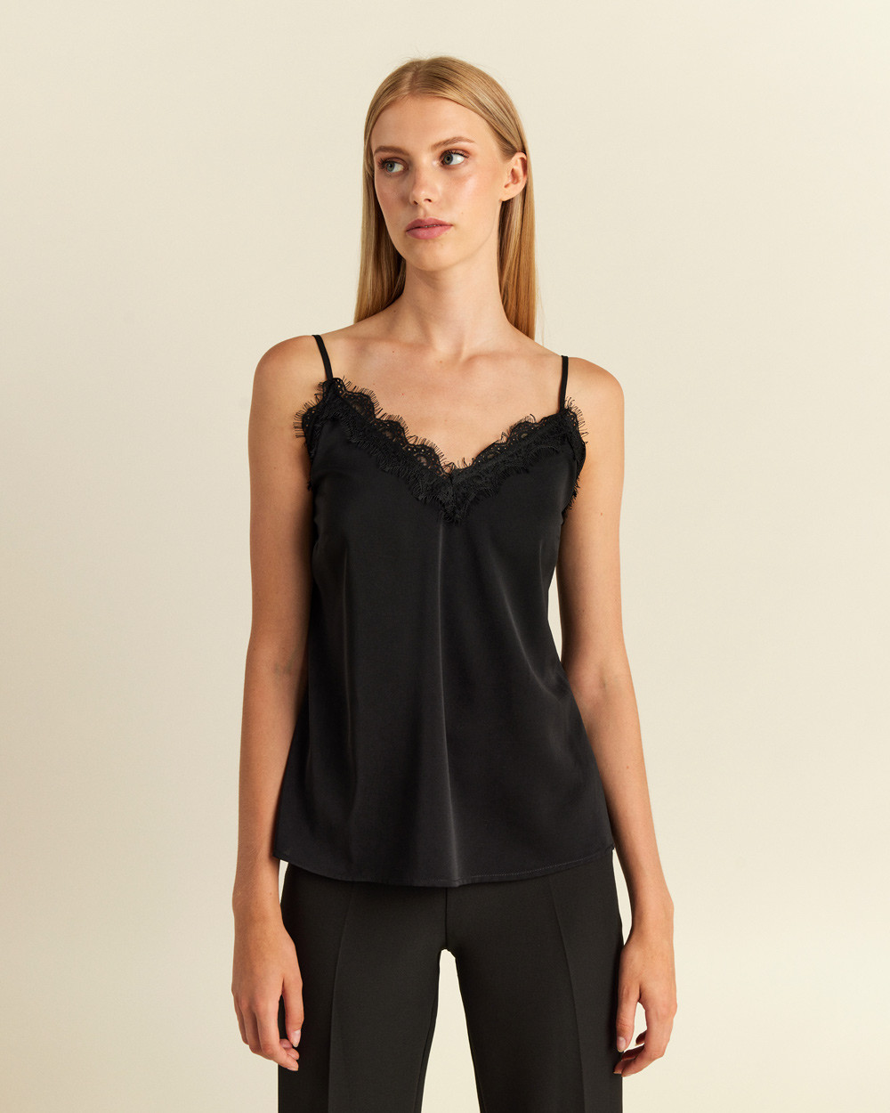 Top lingerie με δαντέλα
