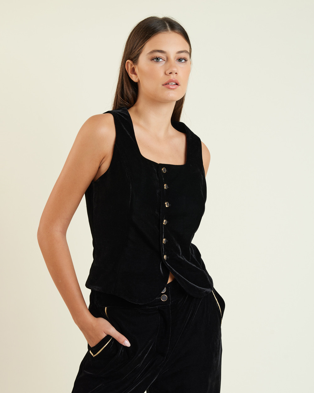 Γιλέκο βελούδο