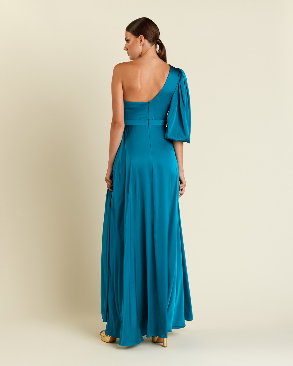 Φόρεμα maxi satin