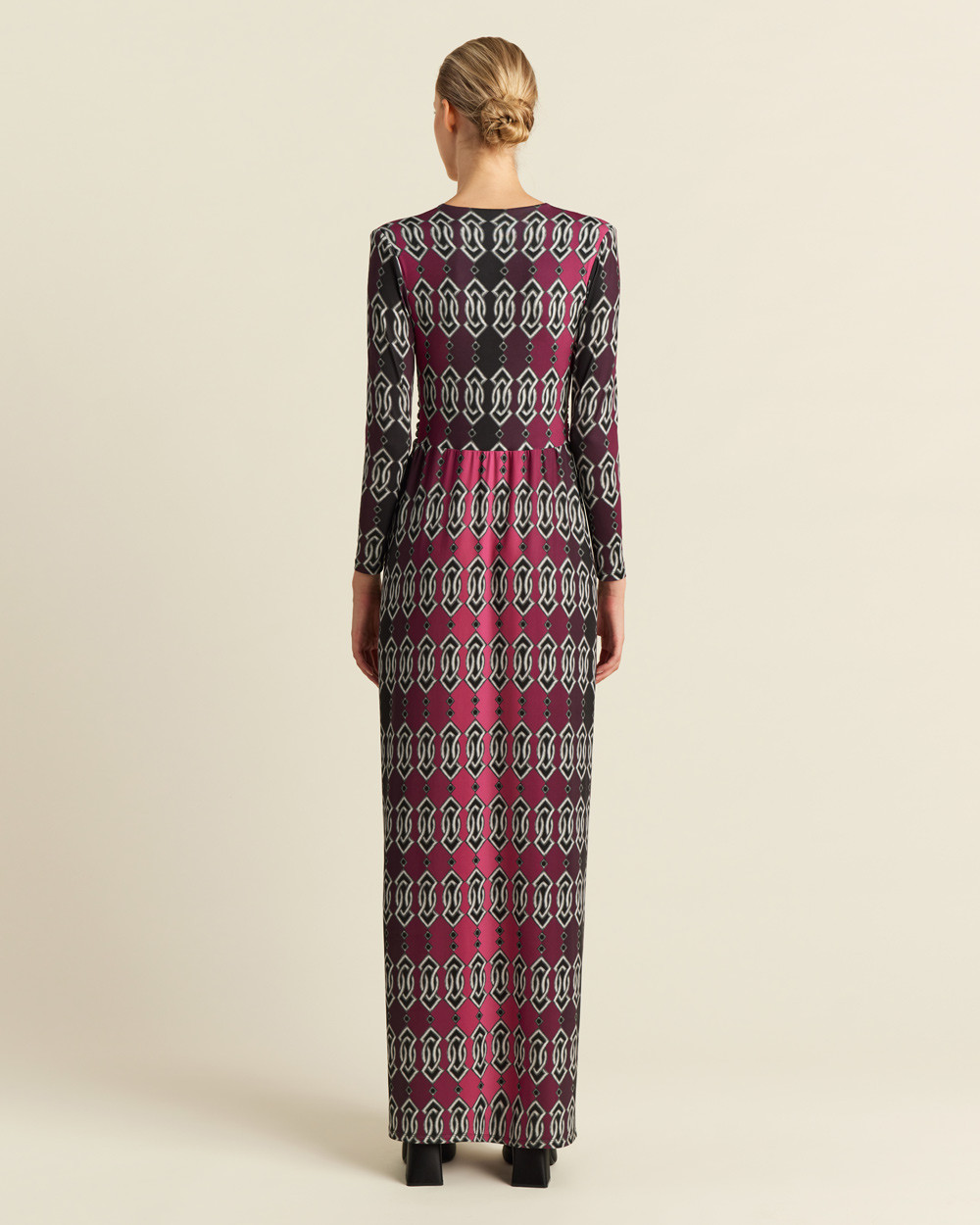 Φόρεμα maxi satin