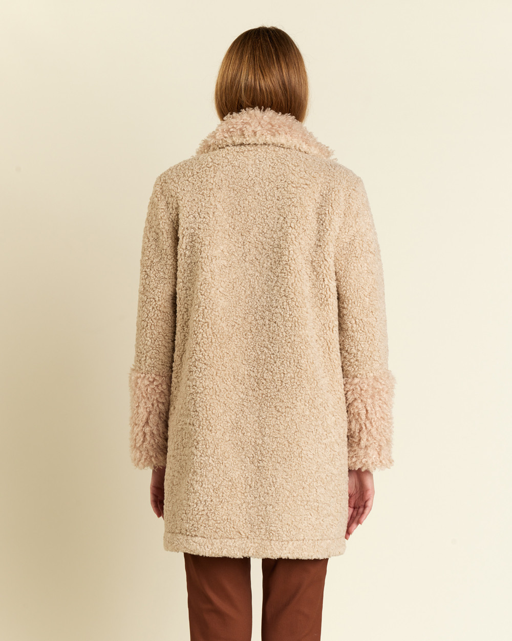 Πανωφόρι με συνθετική γούνα