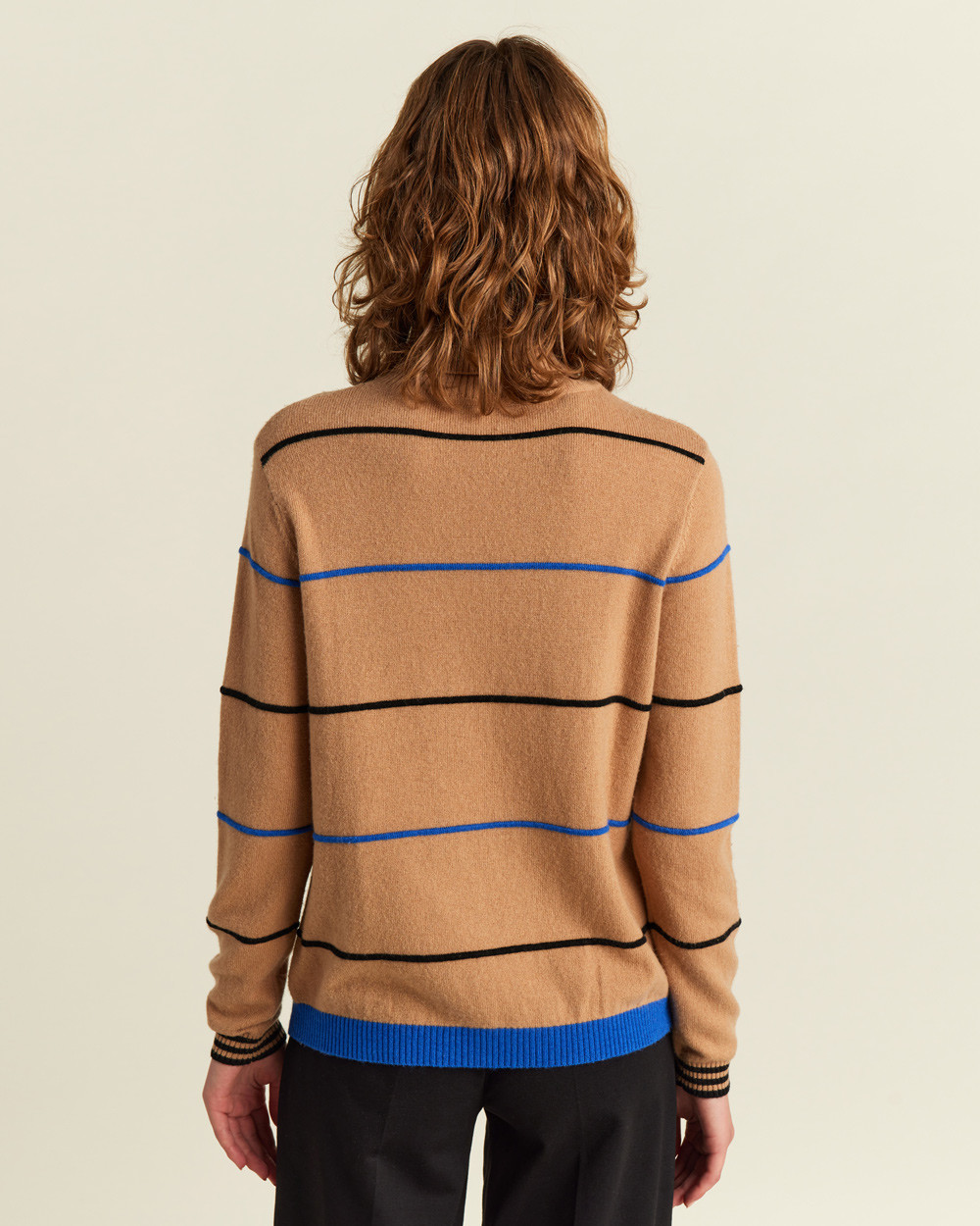 Πλεκτό ζιβάγκο με μαλλί και cashmere