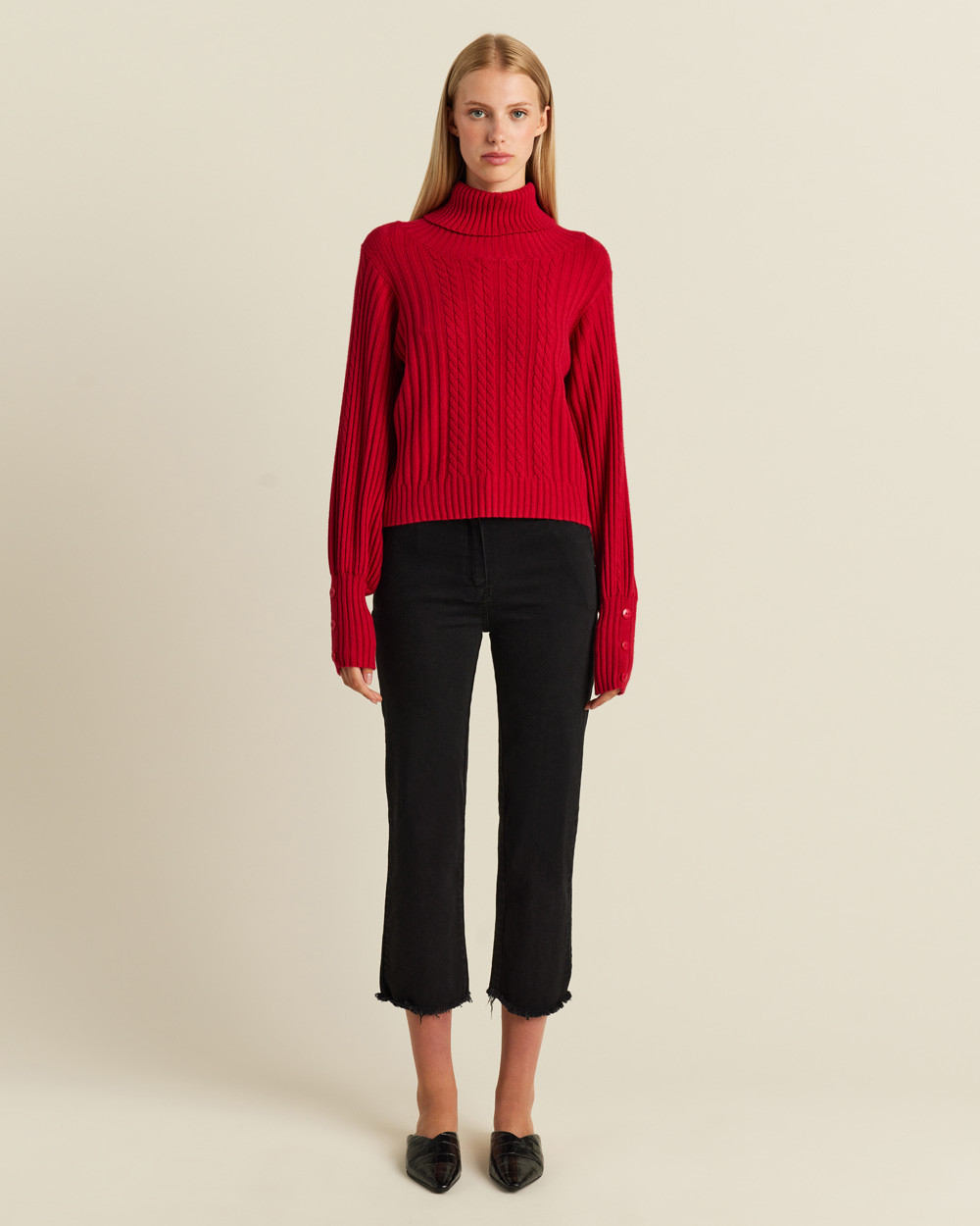 Knitted blouse