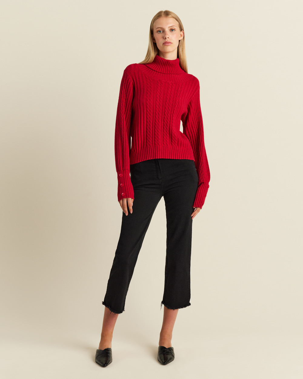 Knitted blouse