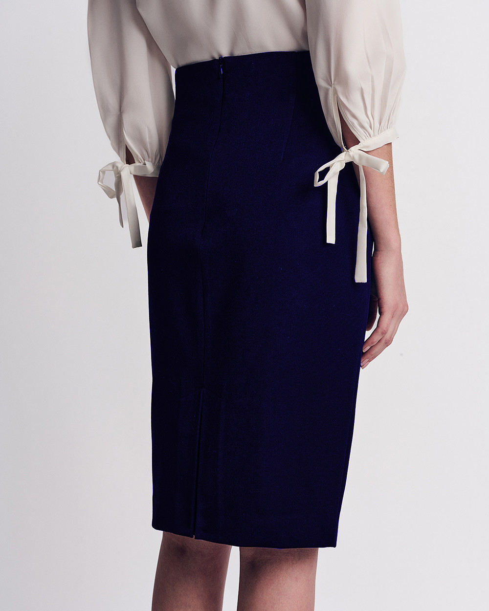 Φούστα ψηλόμεση pencil