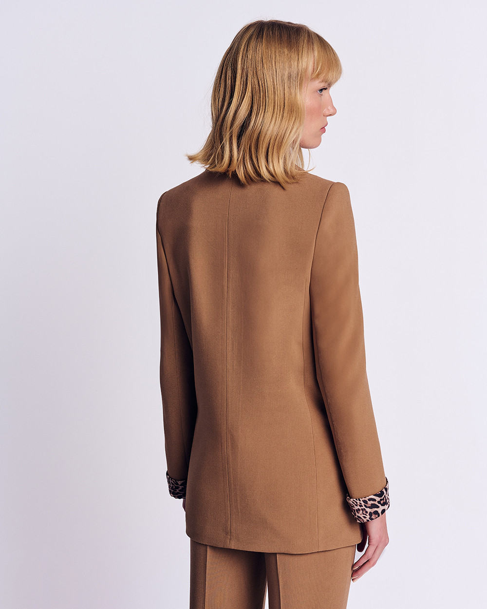 Σακάκι μακρύ με animal