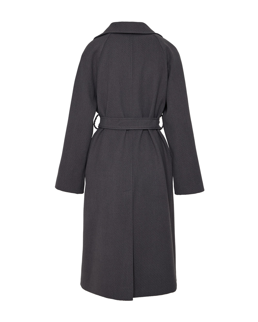 Παλτό σε ίσια γραμμή με ζώνη