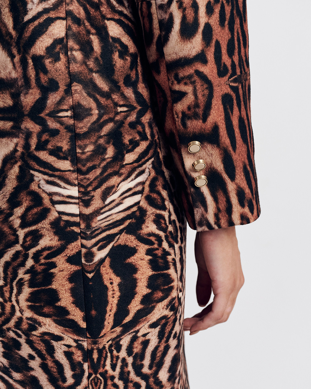 Παλτό animal print
