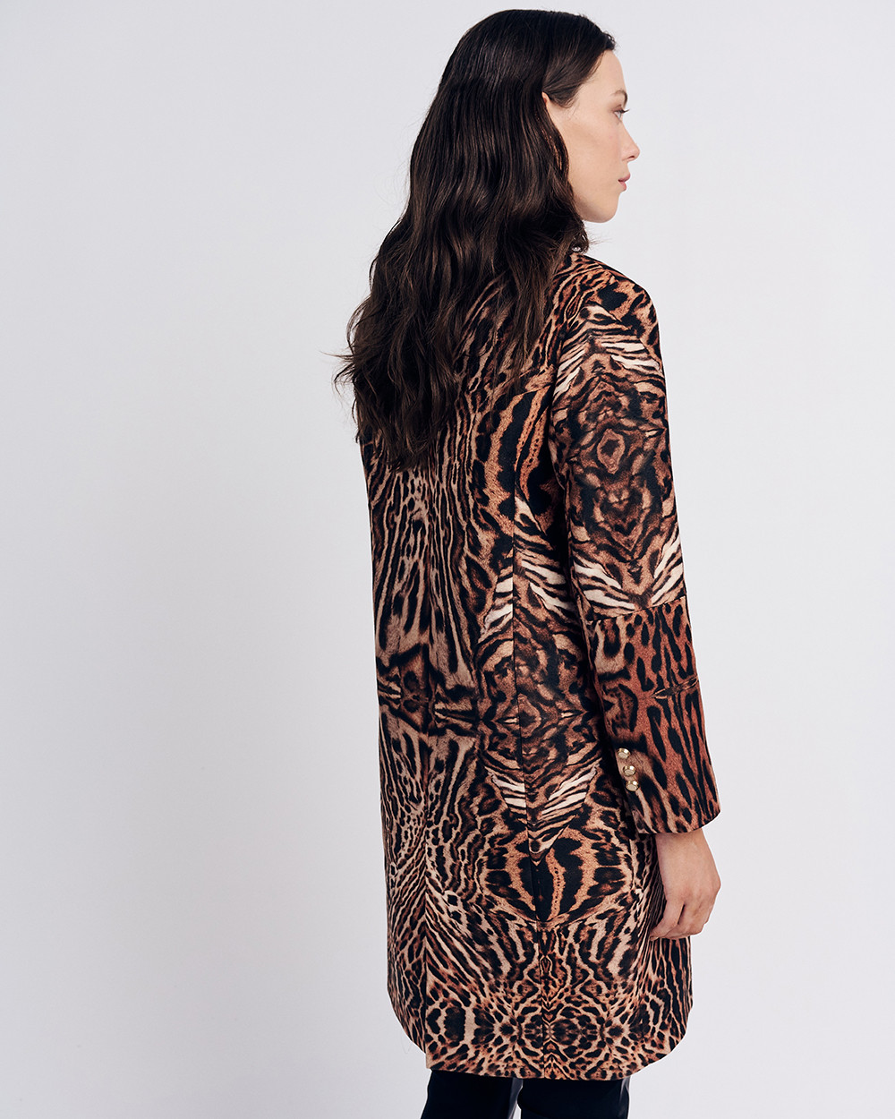 Παλτό animal print