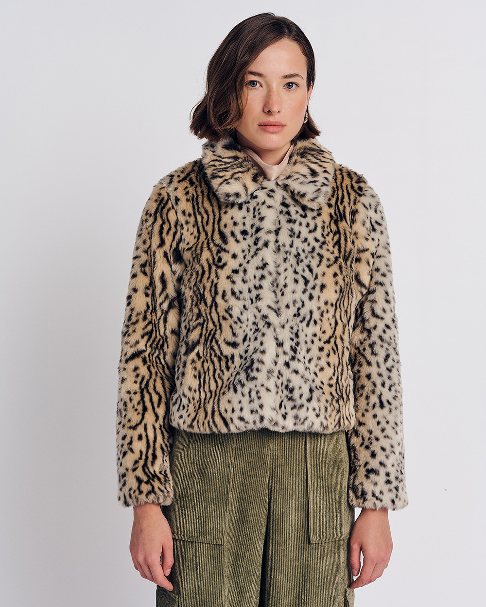 Γούνα οικολογική κοντή animal