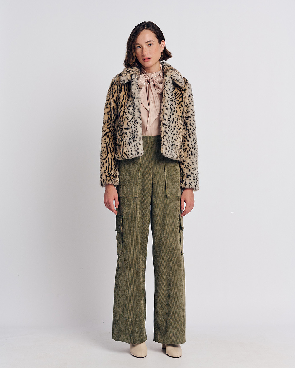 Γούνα οικολογική κοντή animal