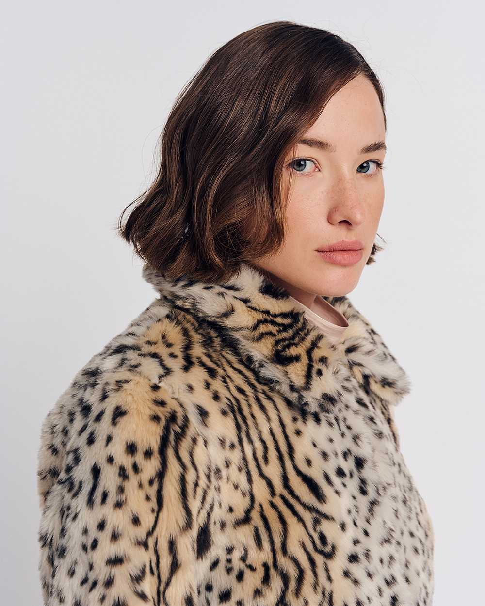 Γούνα οικολογική κοντή animal