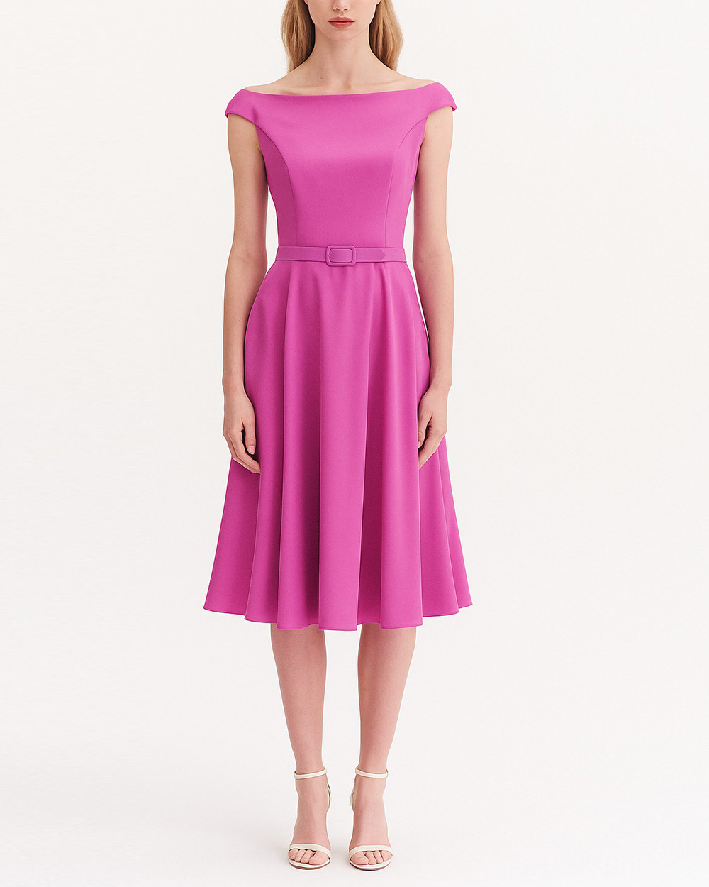 Φόρεμα κλος satin midi