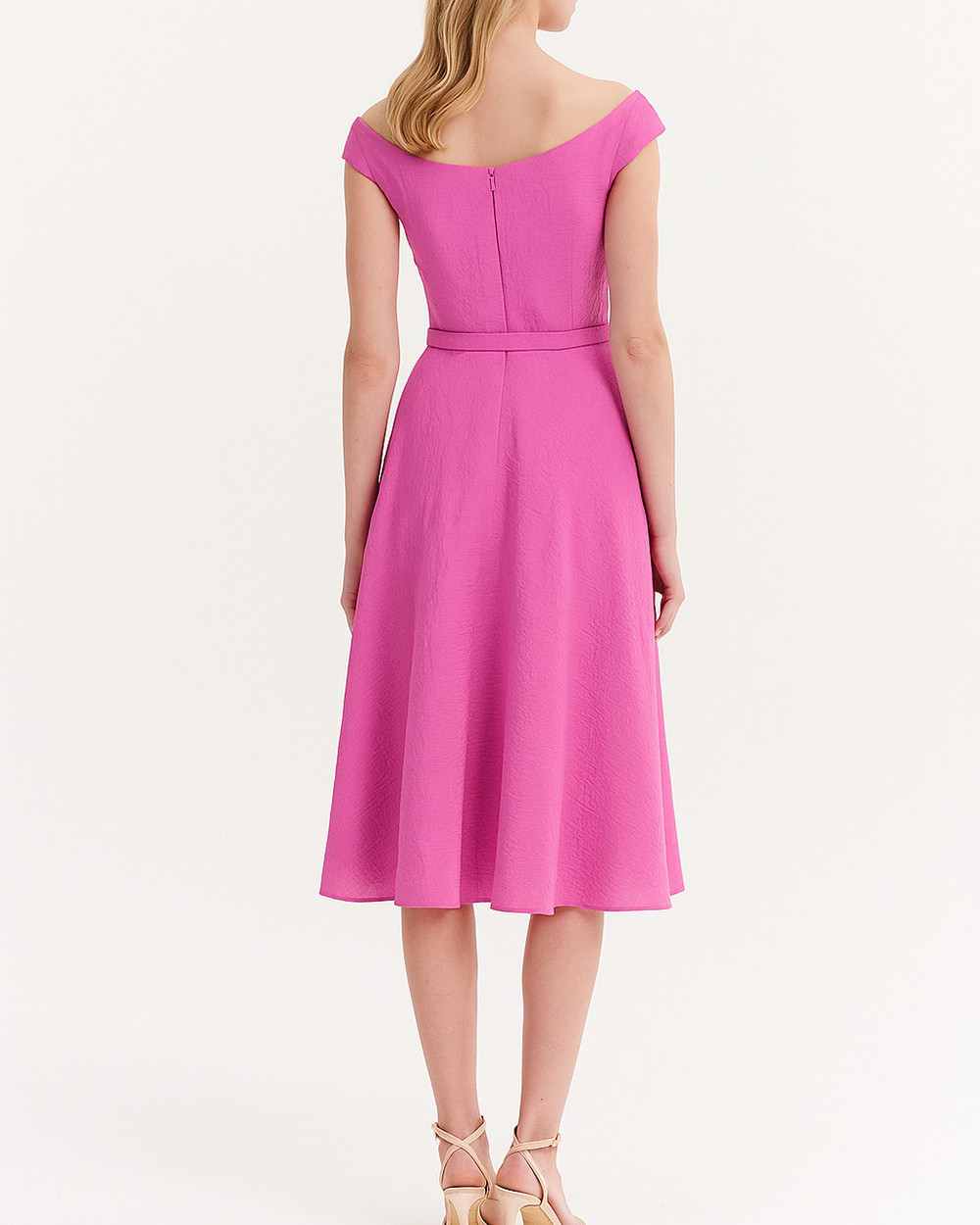 Φόρεμα κλος satin midi