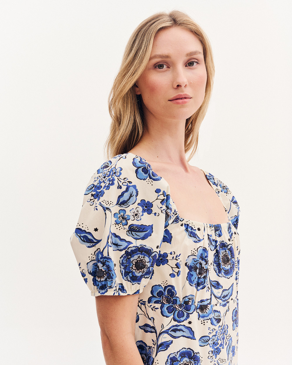 Φόρεμα floral βαμβακερό