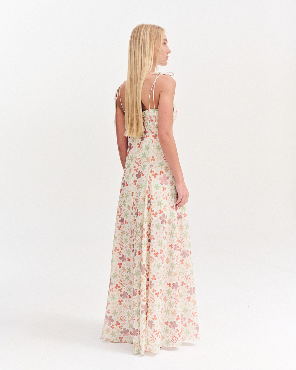 Φόρεμα μακρύ floral Case Study