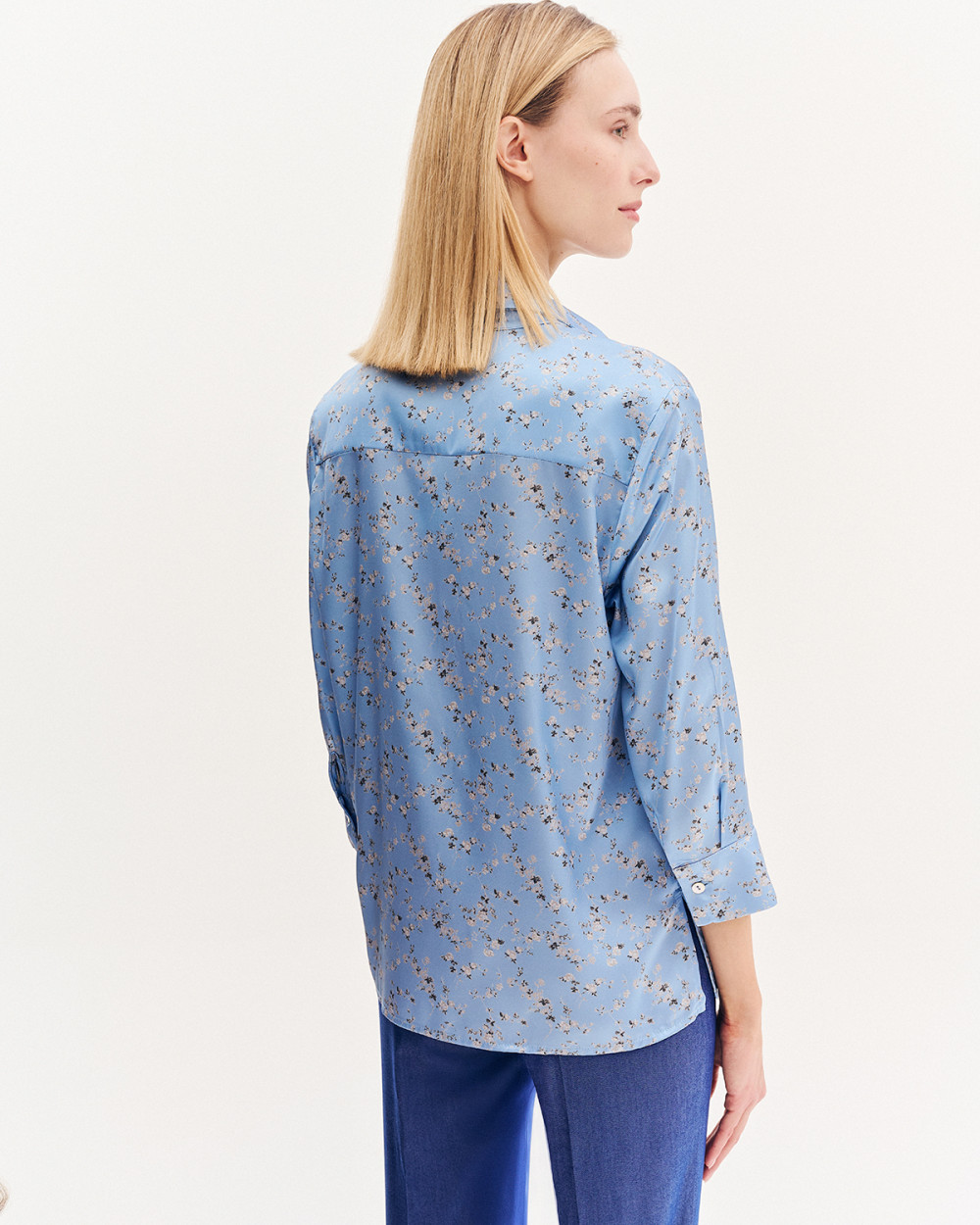 Πουκάμισο satin floral