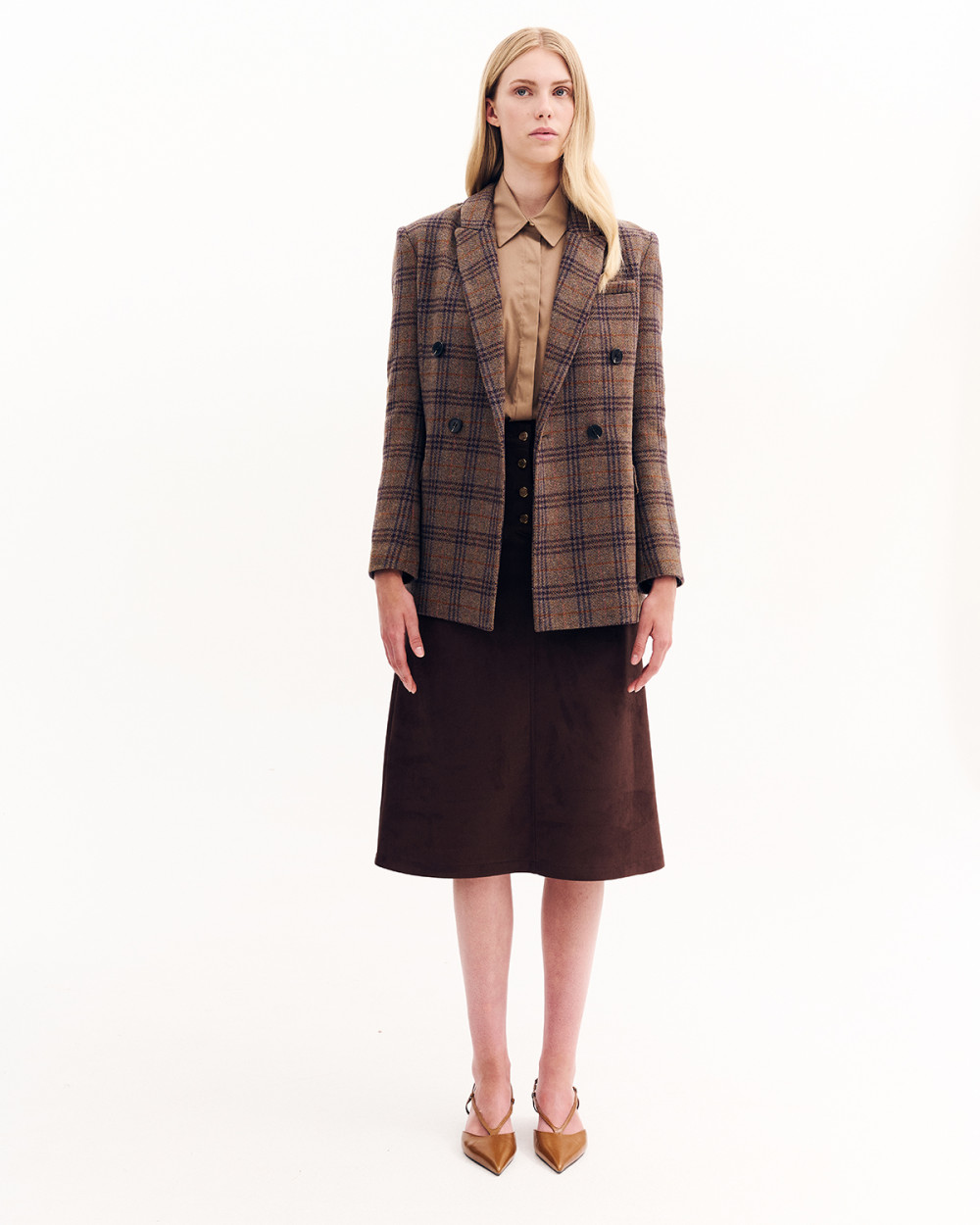 Φούστα με όψη καστόρ