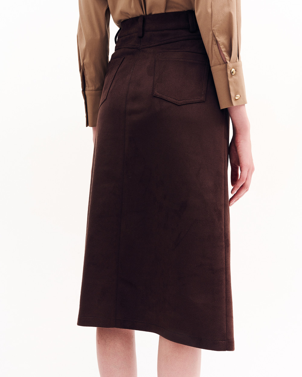 Φούστα με όψη καστόρ