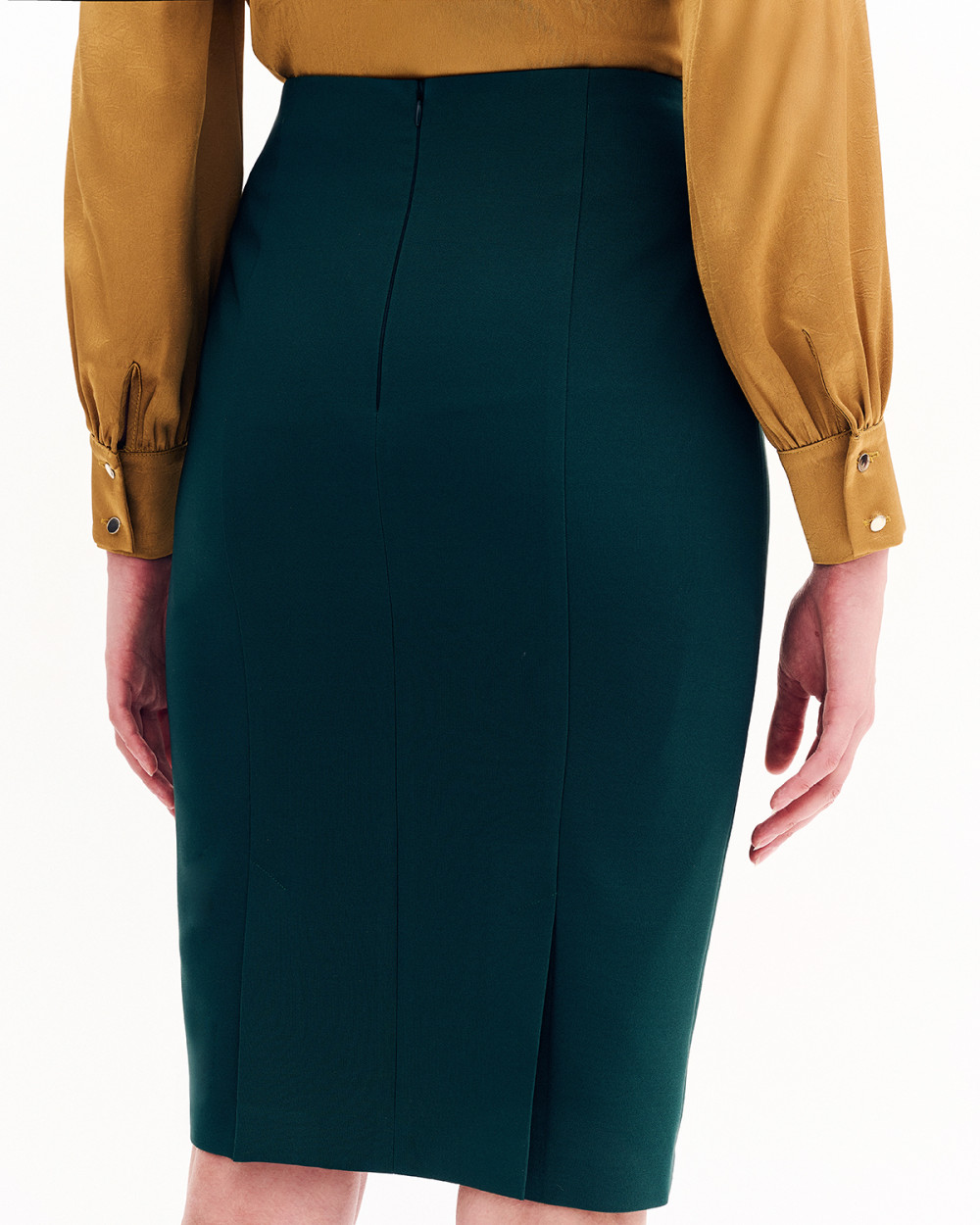 Φούστα pencil κρεπ