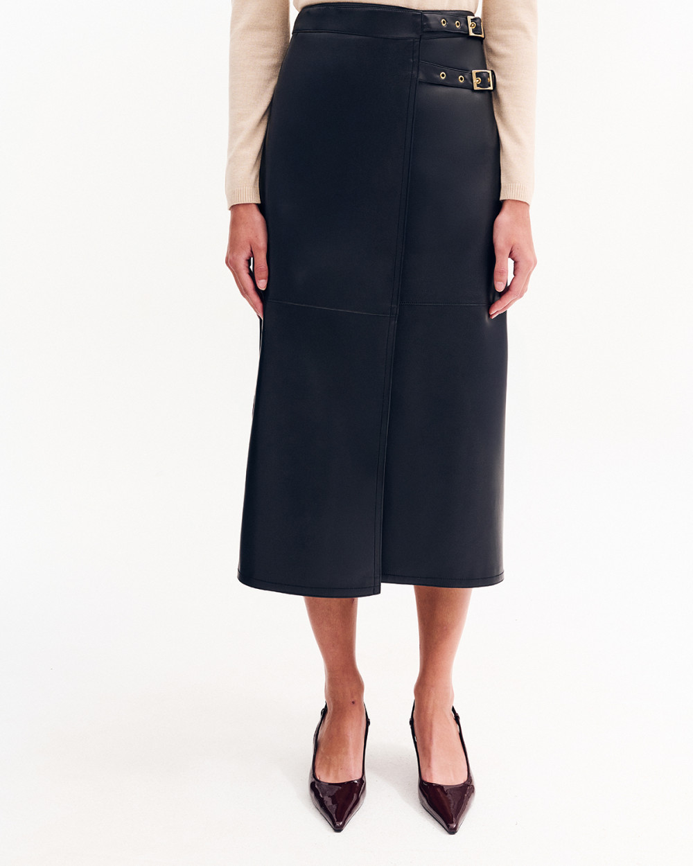 Φούστα φάκελος δερματίνη