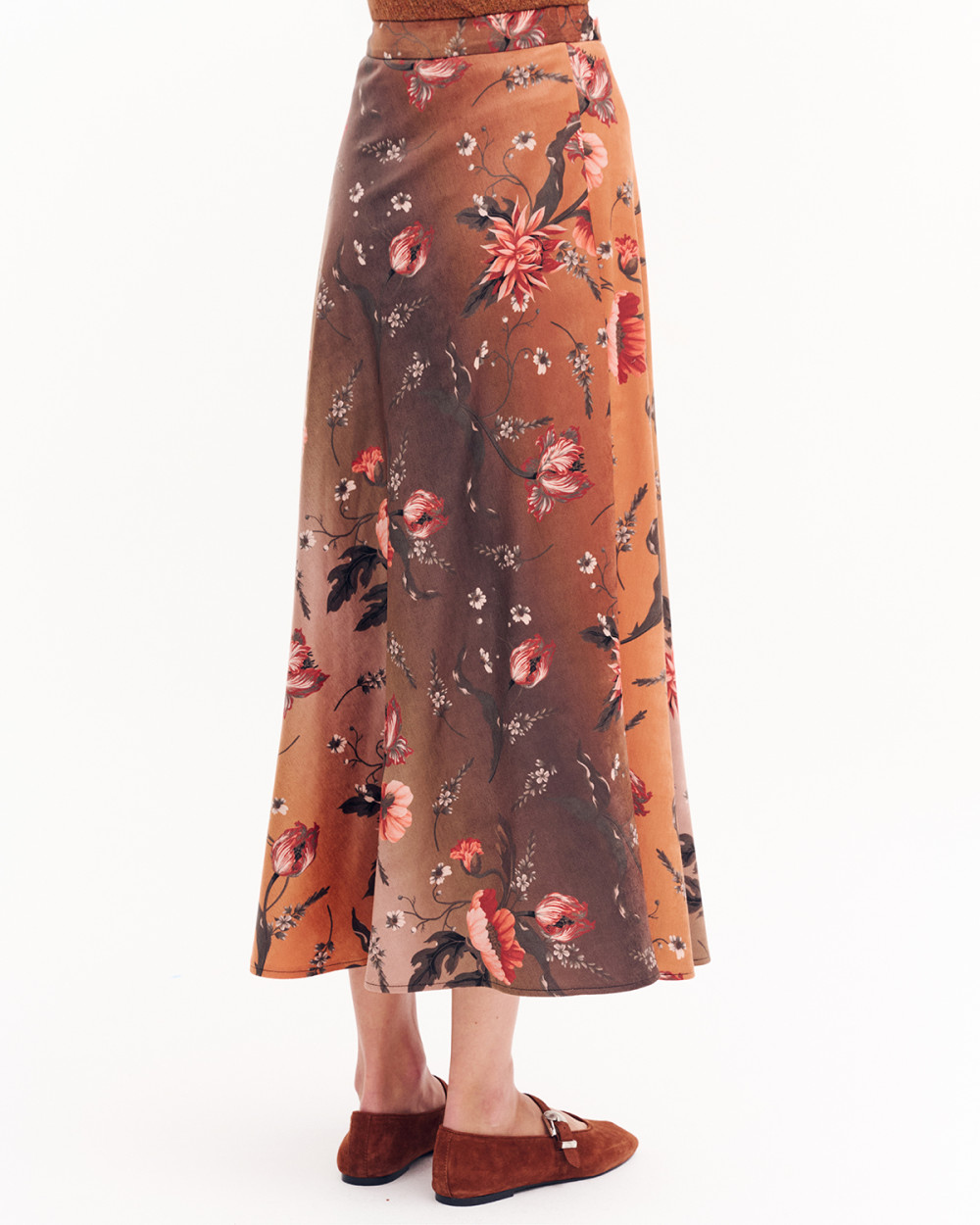 Φούστα floral midi Case Study