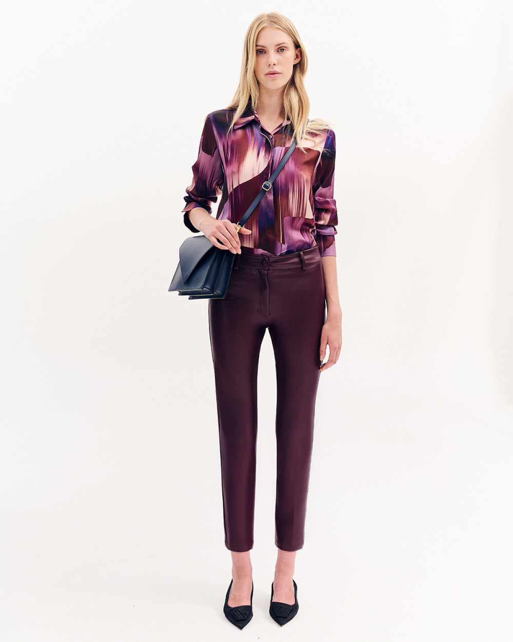 Παντελόνι δερματίνη στενό