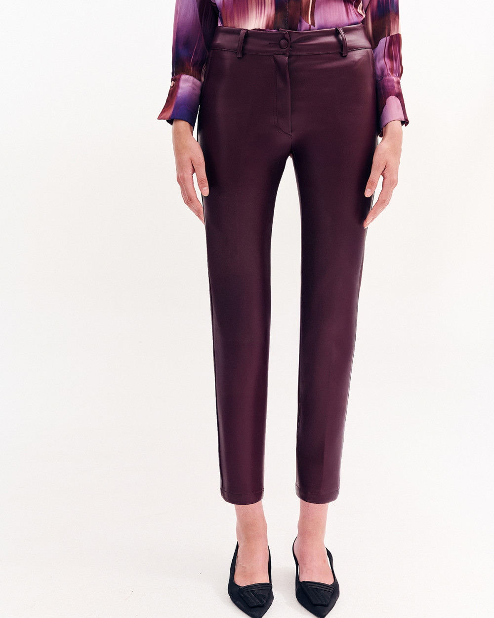 Παντελόνι δερματίνη στενό