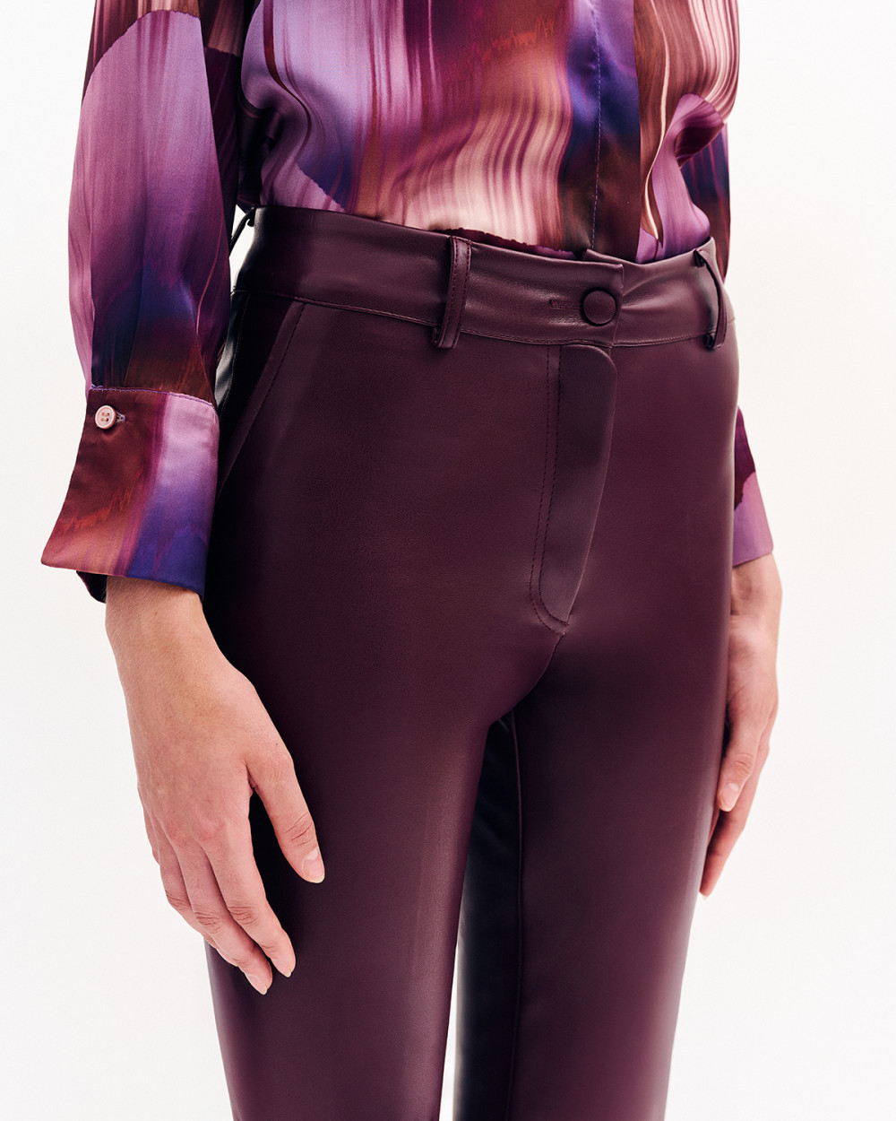 Παντελόνι δερματίνη στενό