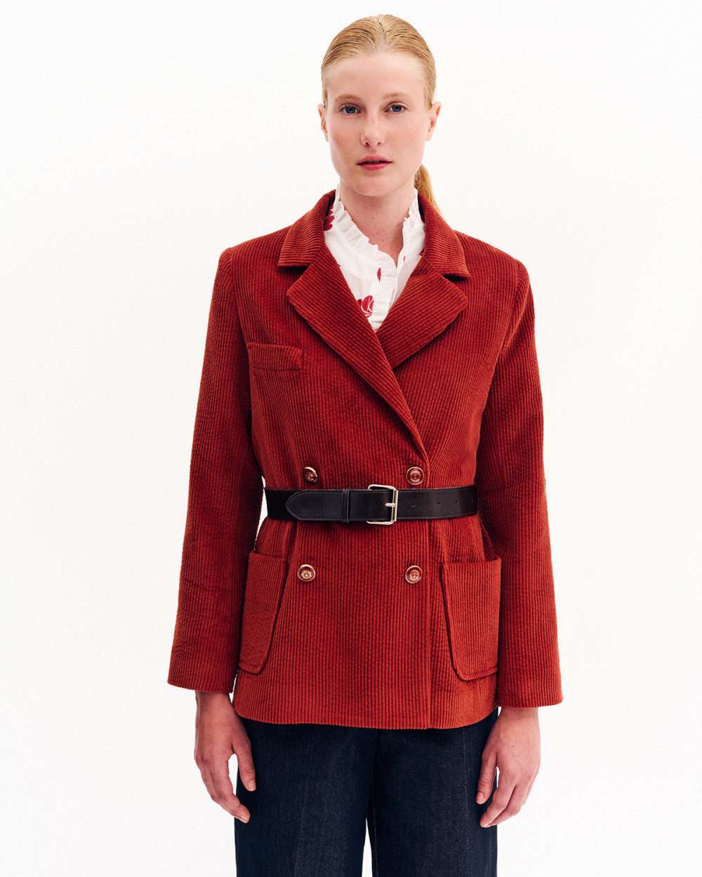 Σακάκι κοτλέ σταυρωτό Case Study