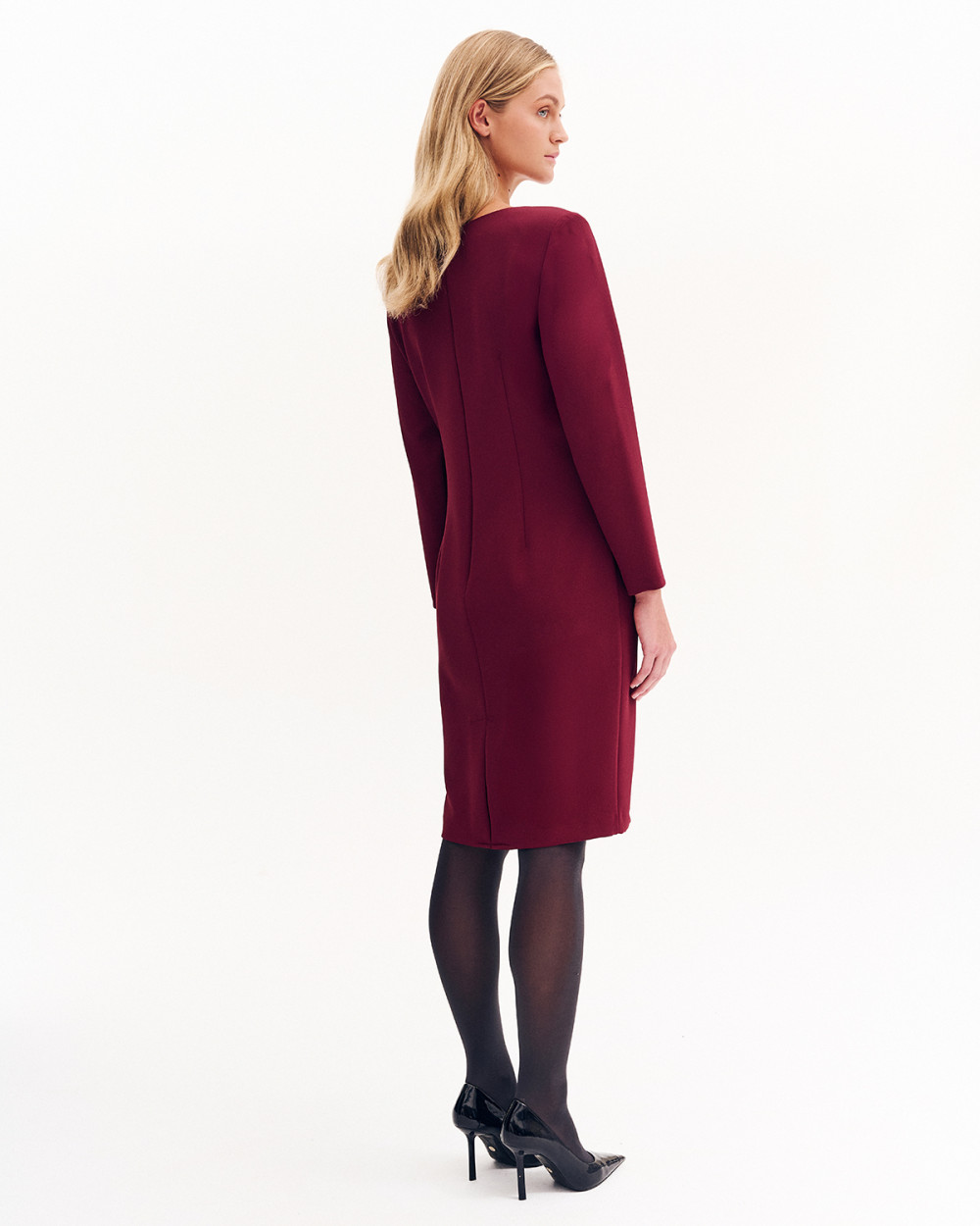 Φόρεμα κρεπ pencil