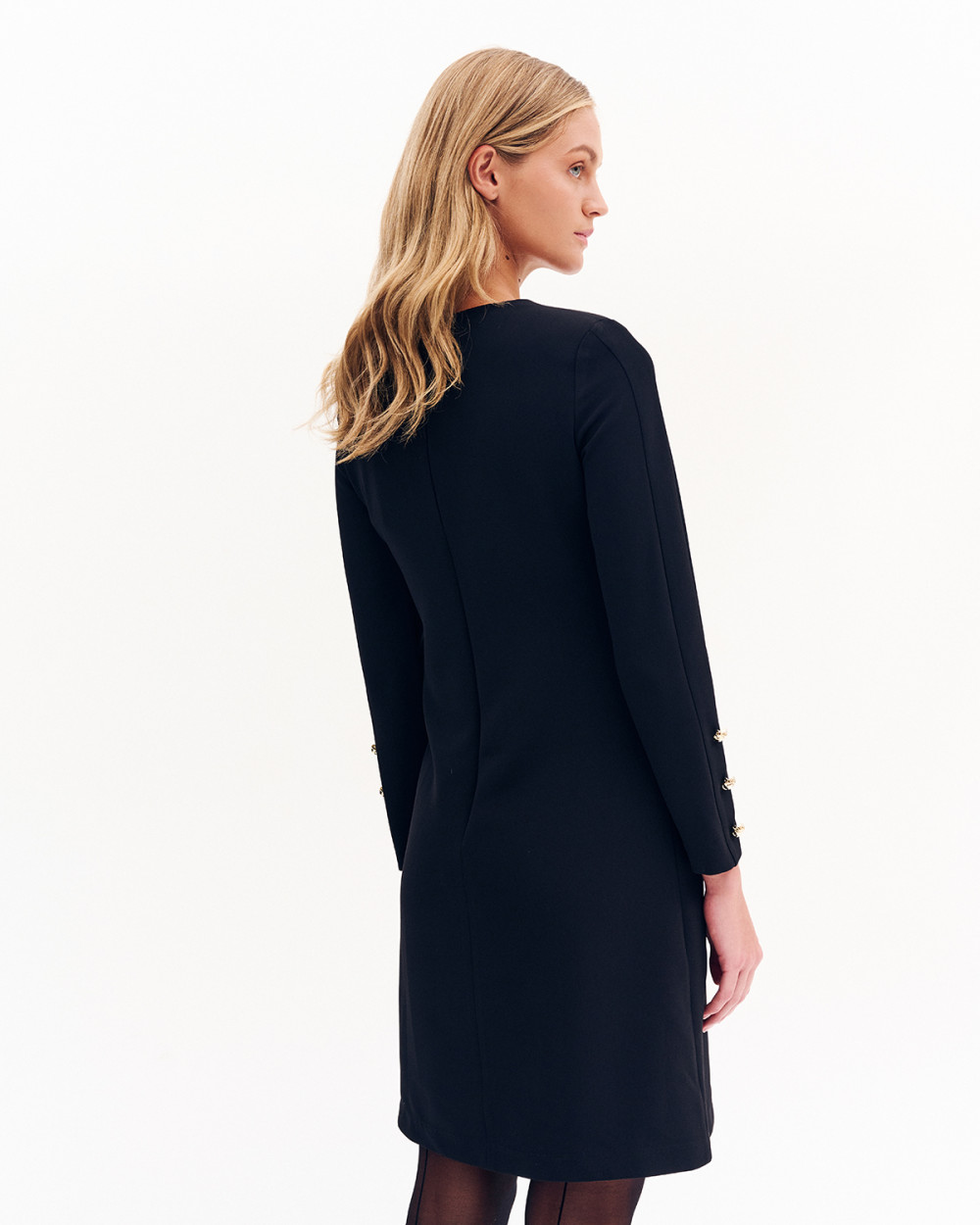 Φόρεμα κρεπ σε Α γραμμή