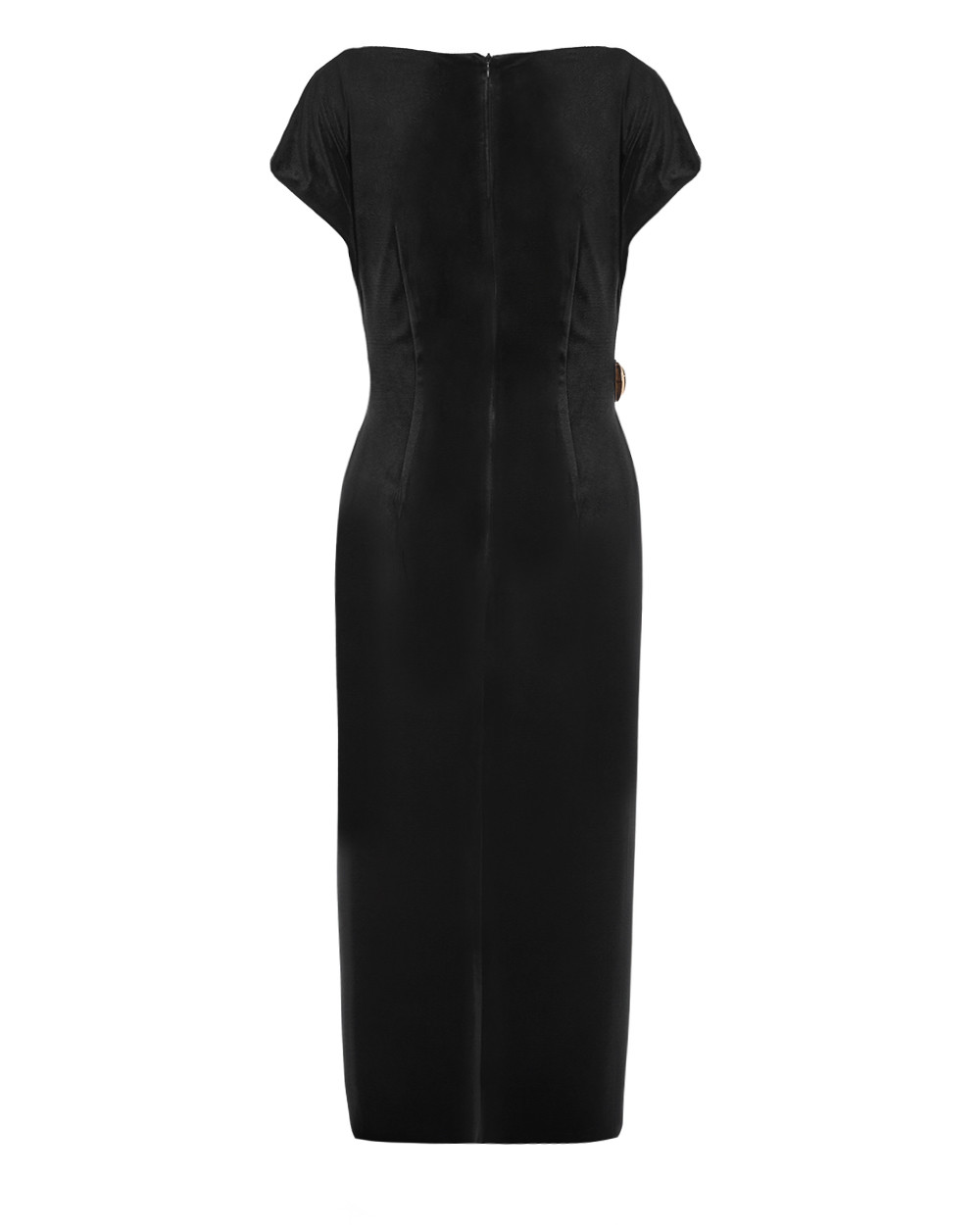 Φόρεμα βελούδο ντραπέ midi