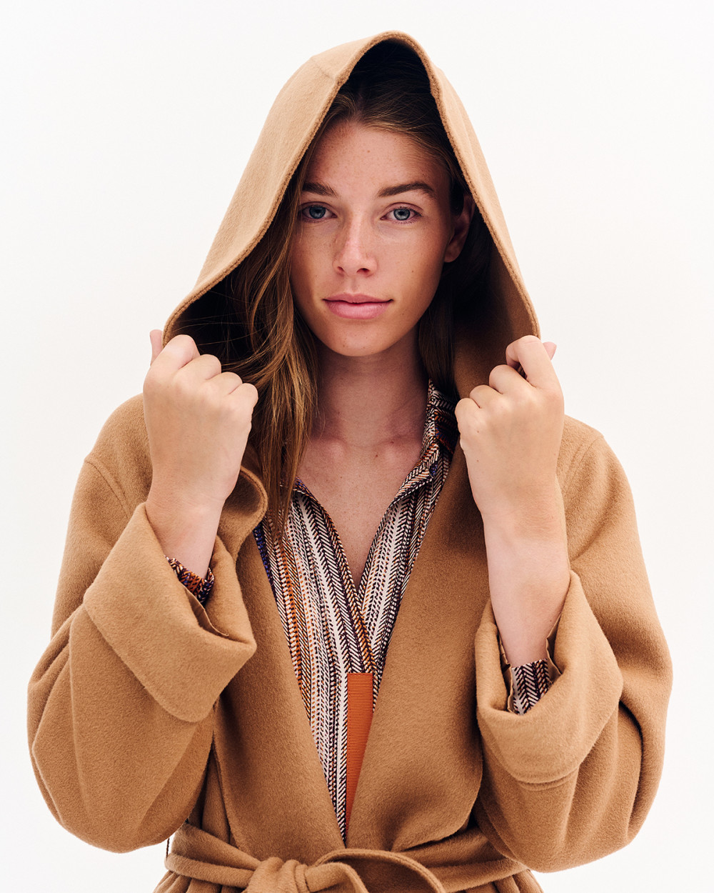 Παλτό μακρύ με μαλλί