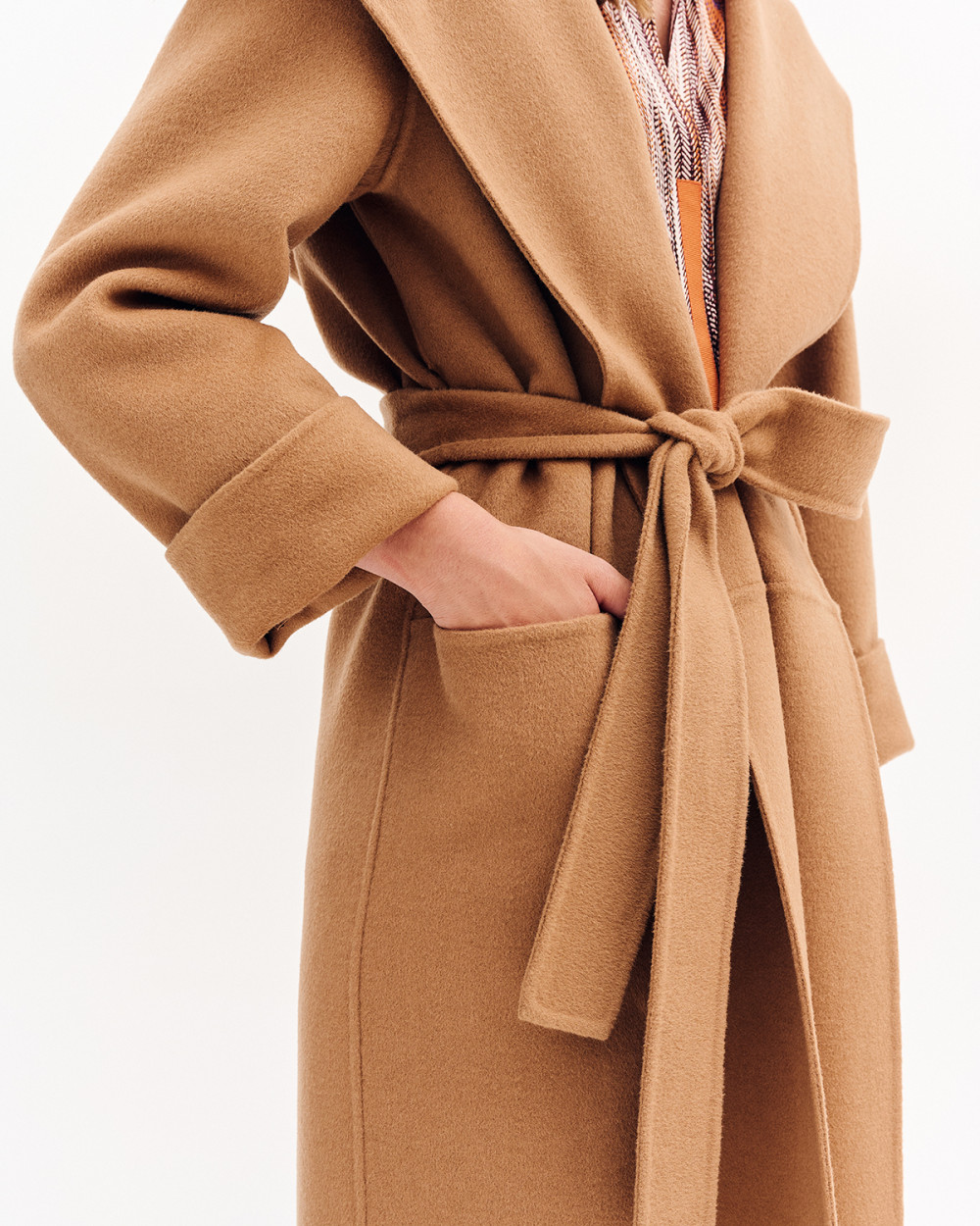 Παλτό μακρύ με μαλλί