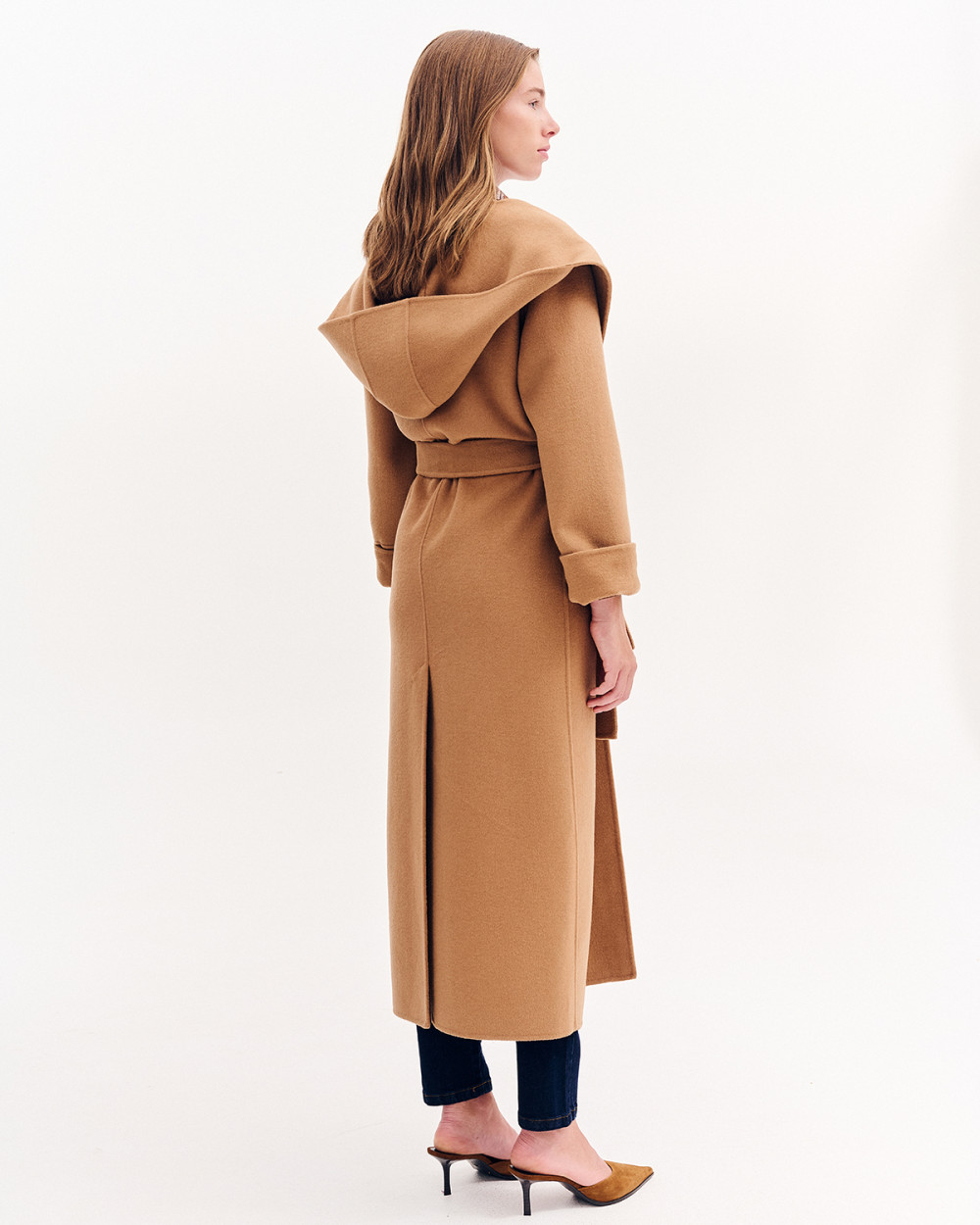 Παλτό μακρύ με μαλλί