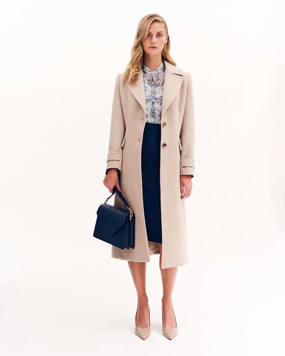 Παλτό μακρύ μεσάτο