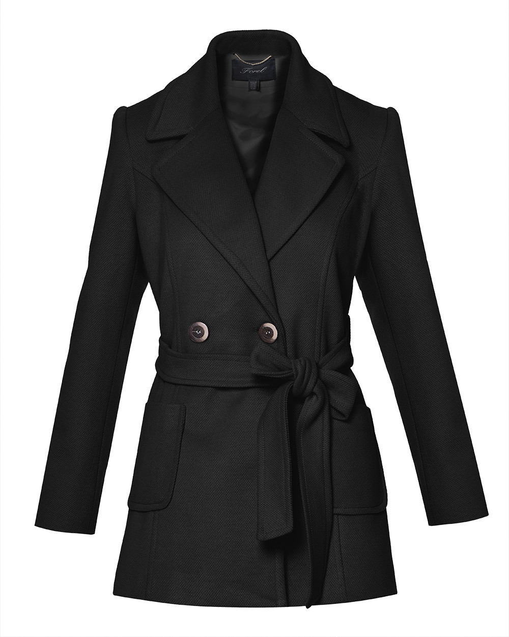 Παλτό κοντό με ζώνη