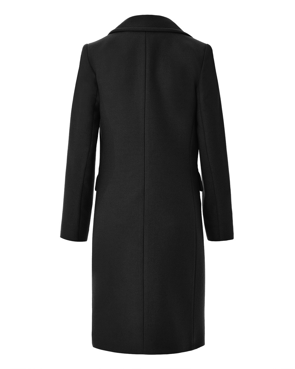 Παλτό ίσιο σε μίγμα μαλλιού